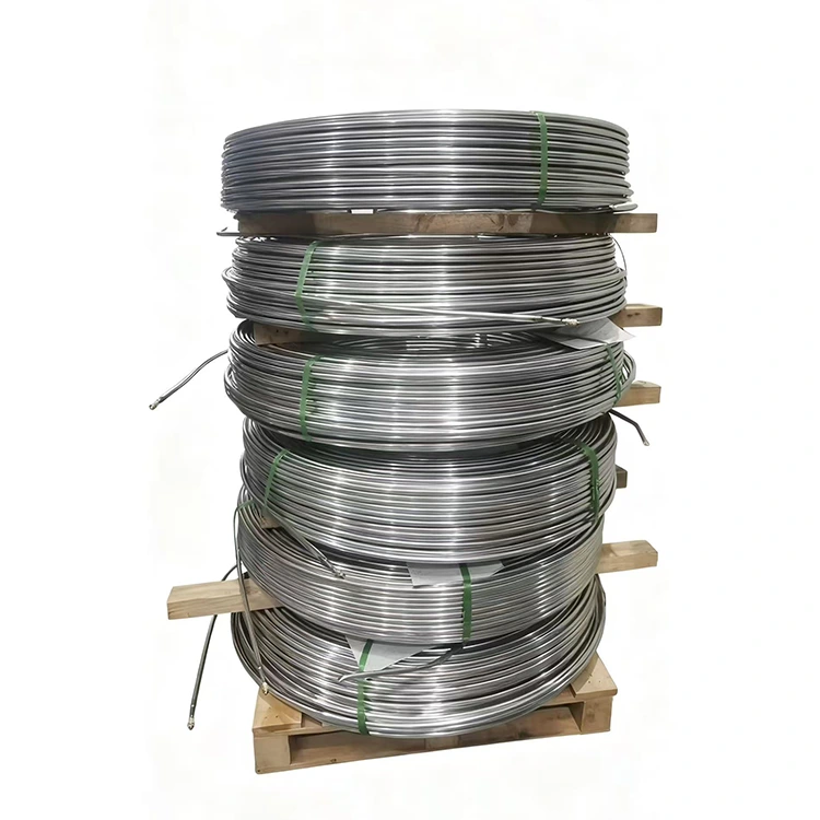 Nerūdijančio plieno besiūlis oro šaltinio vamzdis